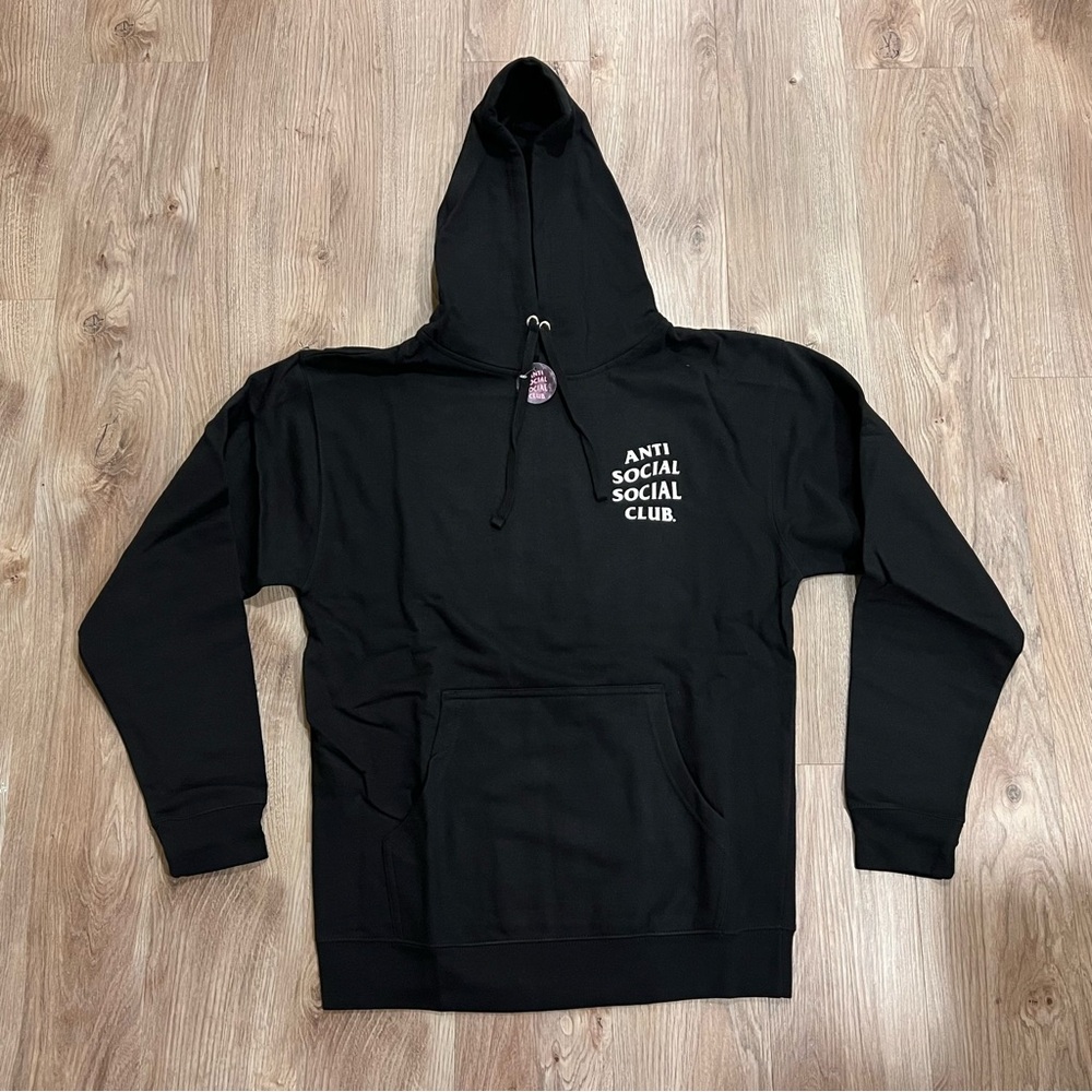 Size M- Anti Social Social Club Kkoch Black Hoodie